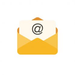 Email vector flat icon